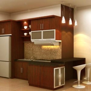 Kitchen Set Warna Coklat Di Medan