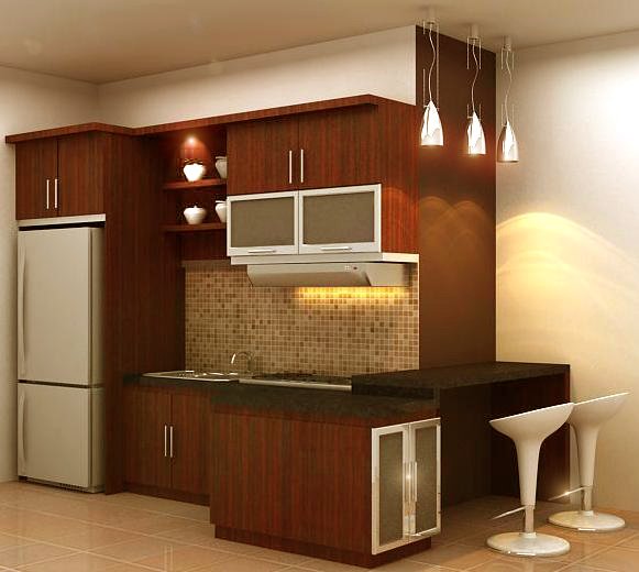 Kitchen Set Warna Coklat Di Medan