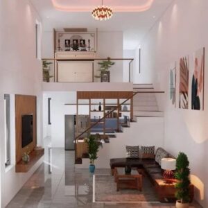 Mezzanine Ruang Keluarga Di Medan