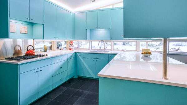Kitchen Set Warna Biru Di Medan - Image 2