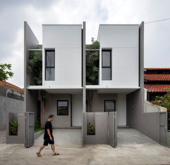 Tampak depan 12.5x17 m