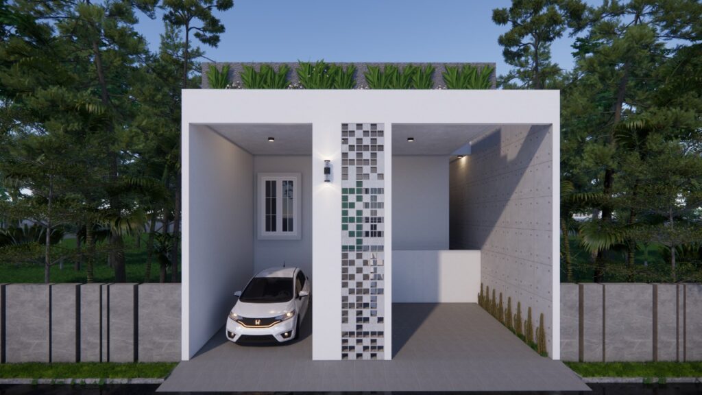 Tampak Depan 7 x 12 M