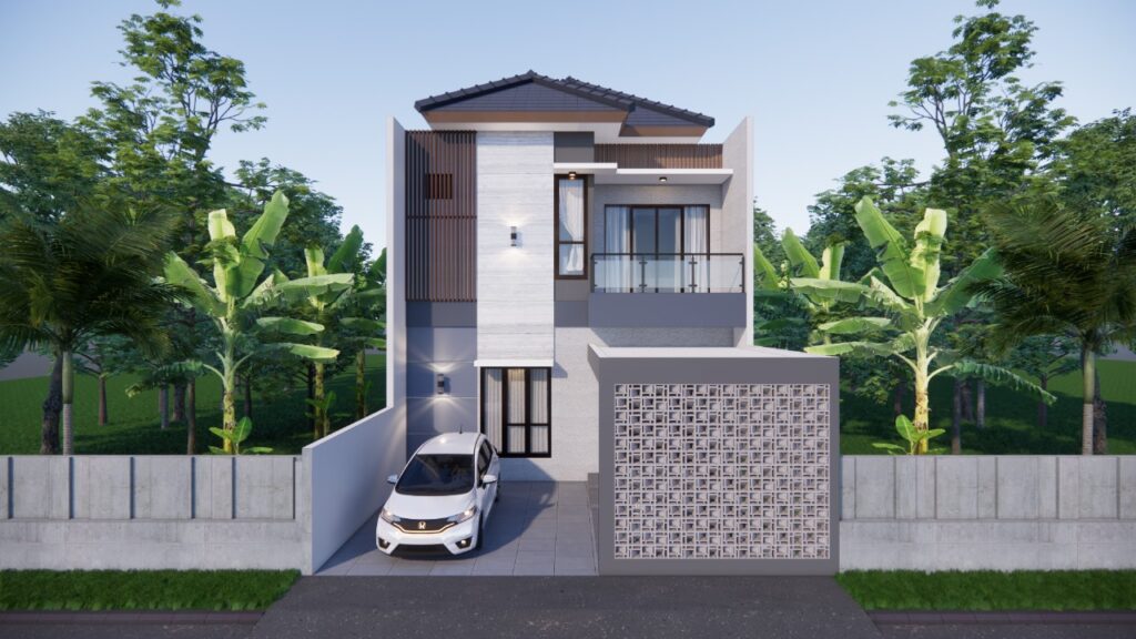 Tampak Depan 8x15 m