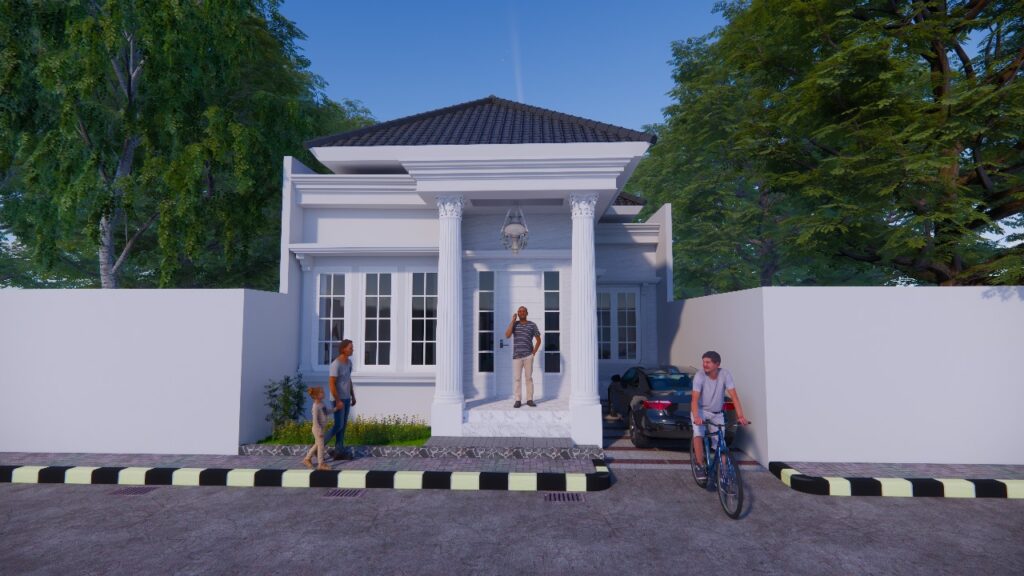 Tampak Depan 8x15 m