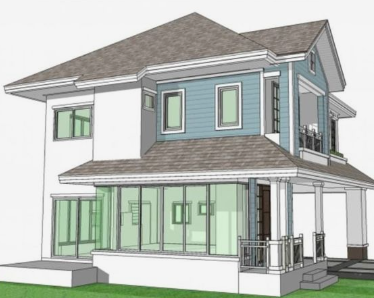 Tampak Depan 11 x 10 M