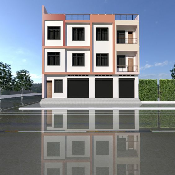 Tampak Depan 20x10 m