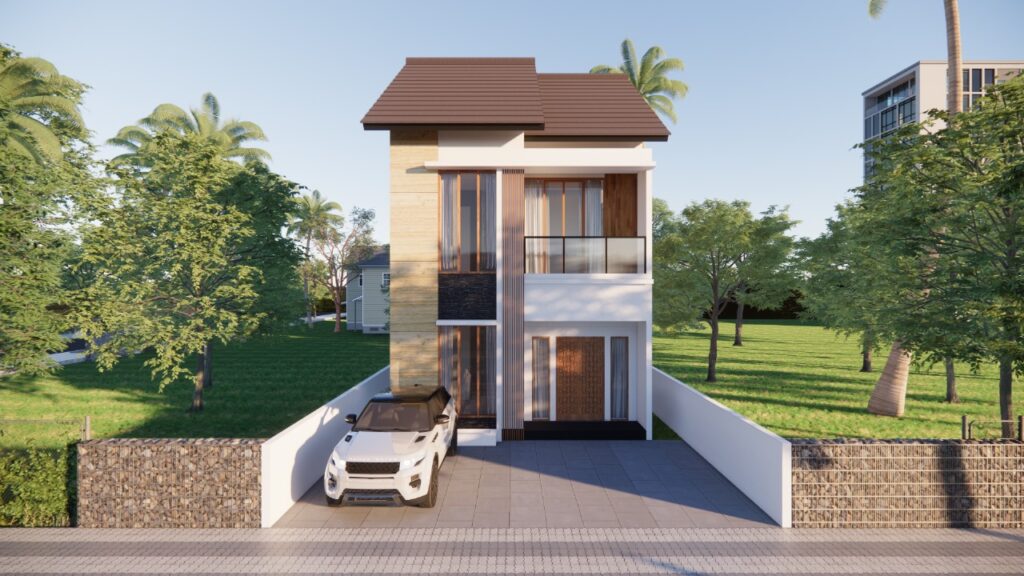 Denah Rumah 9 x 18 M 