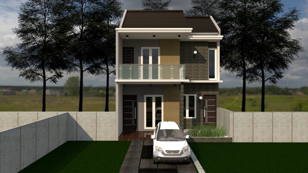 Dampak Depan Ukuran 7x14 M