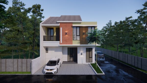Desain Dan Bangun Rumah 2 Lantai Ukuran 10x12