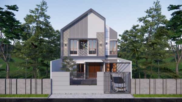 Desain Dan Bangun Rumah 2 Lantai Ukuran 10x15