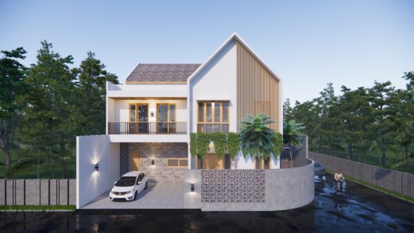 Desain Dan Bangun Rumah 2 Lantai Ukuran 15x20