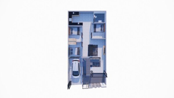 Desain Dan Bangun Rumah 2 Lantai Ukuran 8x13 - Image 2