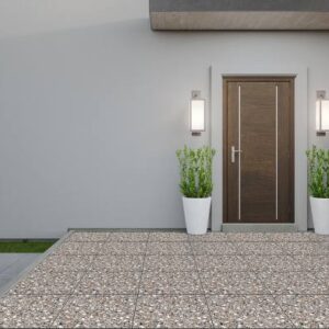 Keramik Motif Garasi Rumah Di Medan