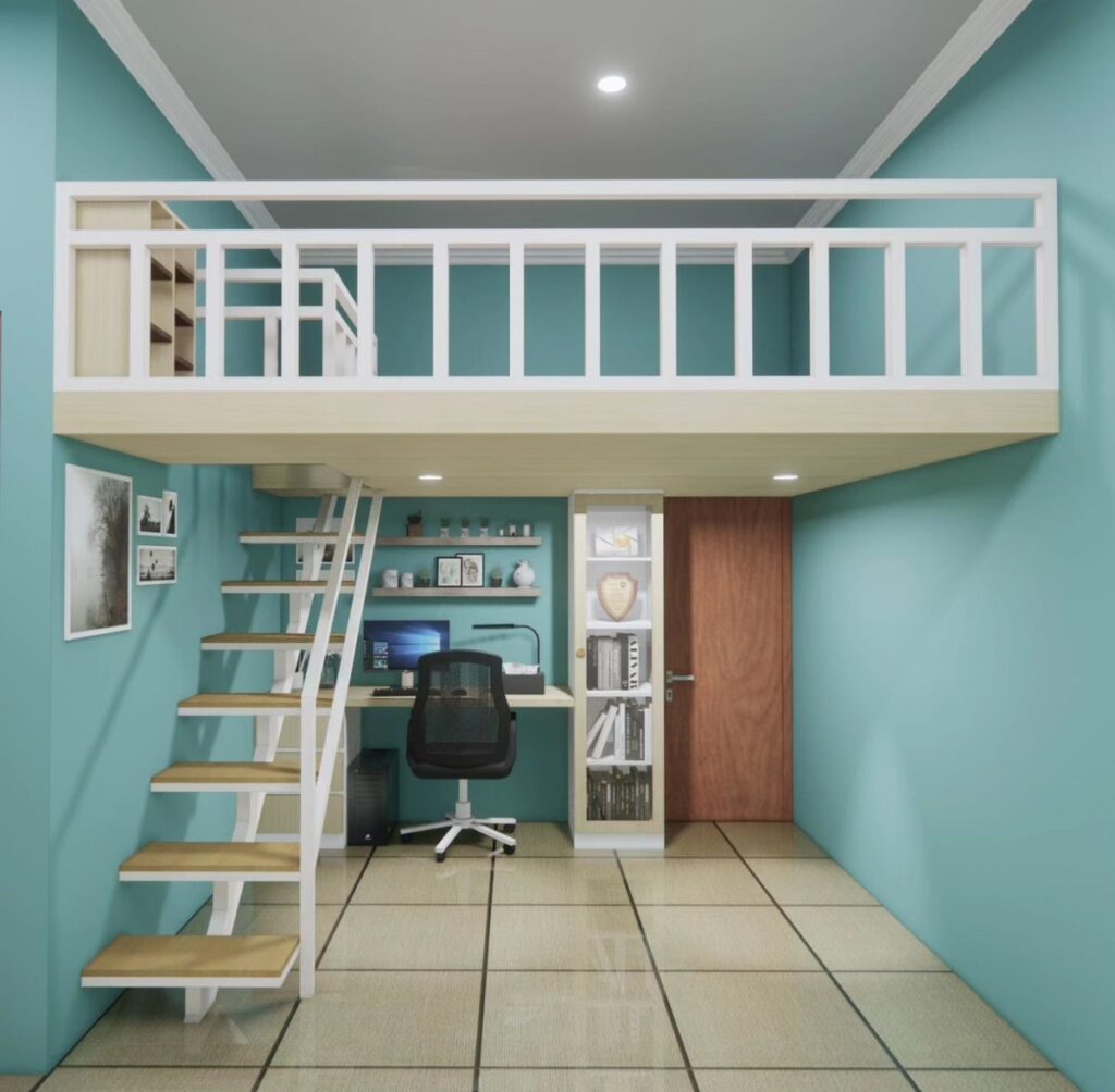 Jasa Pembuatan Kamar Lantai 2 Mezzanine di Medan: Solusi Tambah Kamar Anak untuk Keluarga di Perumahan